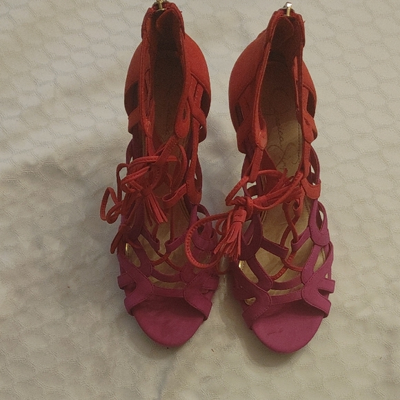 Plaid Jessica Simpson Divene Platform Sandal Jessica Simpson Shoes